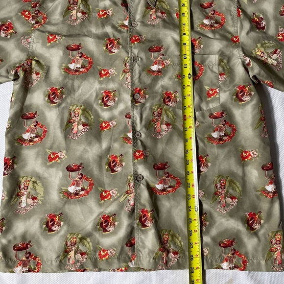 Burnside button up all over graphic size L - Picture 3 of 5